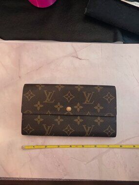 Louis Vuitton Brown Monogram Canvas Continental Wallet